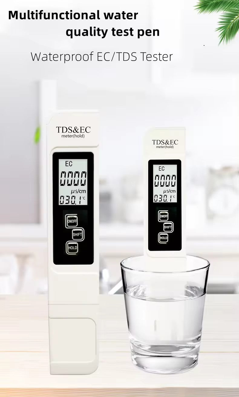 TDS - A1 Water Quality Tester Pen, Accurately Detects EC/TDS/TEMP, Features ±2% High - precision Temperature Measurement, With Alloy Electrodes, Compact and Portable Water Quality Monitoring Tool TDS - A1 Water Quality Tester Pen, Accurately Detects EC/TDS/TEMP, Features ±2% High - precision Temperature Measurement, With Alloy Electrodes, Compact and Portable Water Quality Monitoring Tool